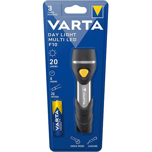 Varta LED Day Light Multi F10 - ink. Batterie