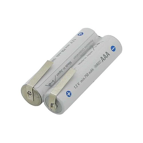 Akkupack NiMH 2,4V 800mAh F1x2 Panasonic BK-4MCC Eneloop mit 3mm Lötfahnen Akkupack NiMH 2,4V 800mAh F1x2 Panasonic BK-4MCC Eneloop mit 3mm Lötfahnen