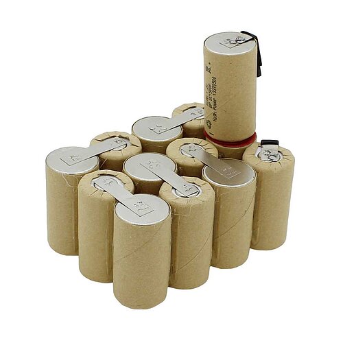 Einsatz für Werkzeugakku NiMH 15,6V 3,0Ah zum Selbsteinbau passend für Kress 15,6V Sub-C Einsatz für Werkzeugakku NiMH 15,6V 3,0Ah zum Selbsteinbau passend für Kress 15,6V Sub-C