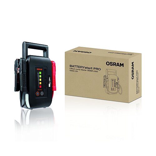 BATTERYstart PRO 1000 Lithium-Starthilfegerät mit 1000A Startstärke 1St. OSRAM