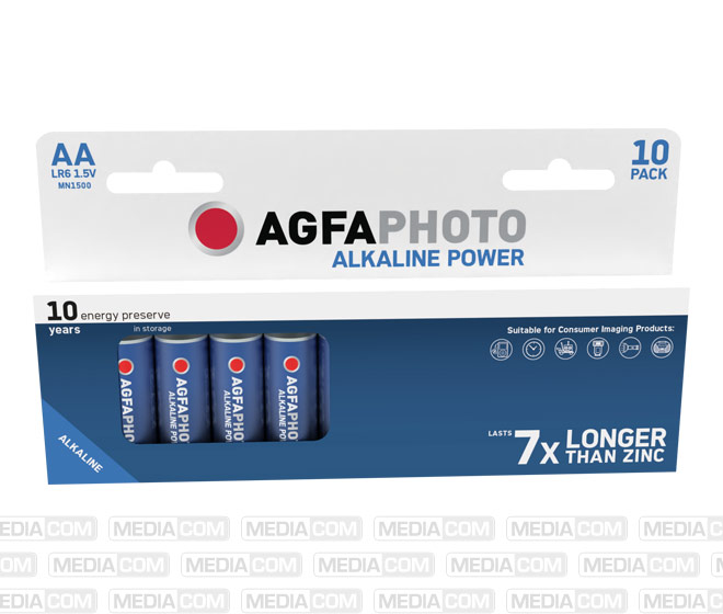 Batterie Alkaline, Mignon, AA, LR06, 1.5V