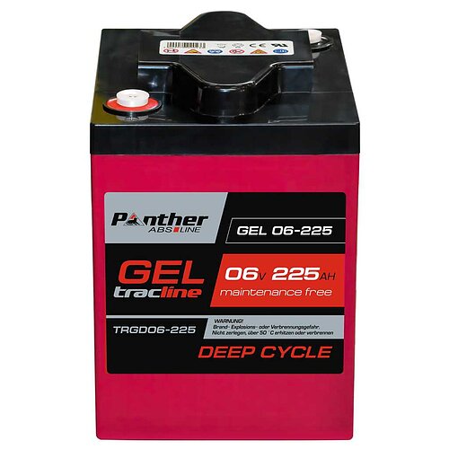 Panther tracline Gel Deep Cycle 6V 225Ah Panther tracline Gel Deep Cycle 6V 225Ah
