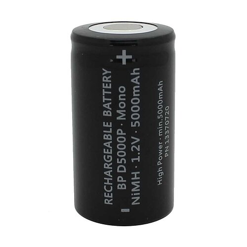 BP D5000 NiMH-Akku 5000mAh Mono im Schrumpfschlauch High Power