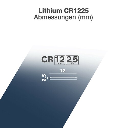 Camelion CR1225 Lithium Knopfzelle 3V - 5 Batterien