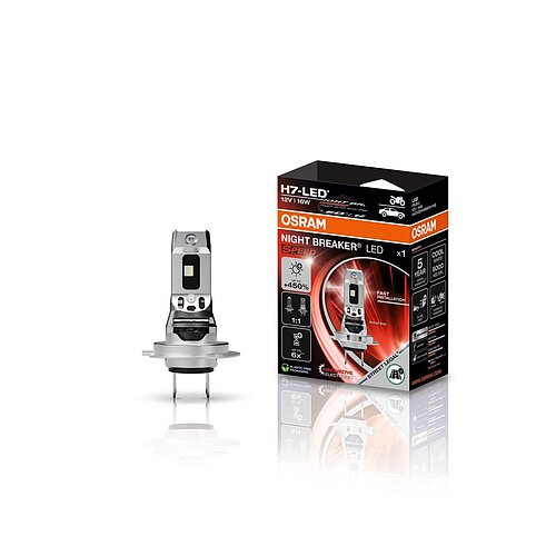 OSRAM H7 NIGHT BREAKER LED SPEED 450 Motorrad LED-Nachrüstlampe 1 Stück