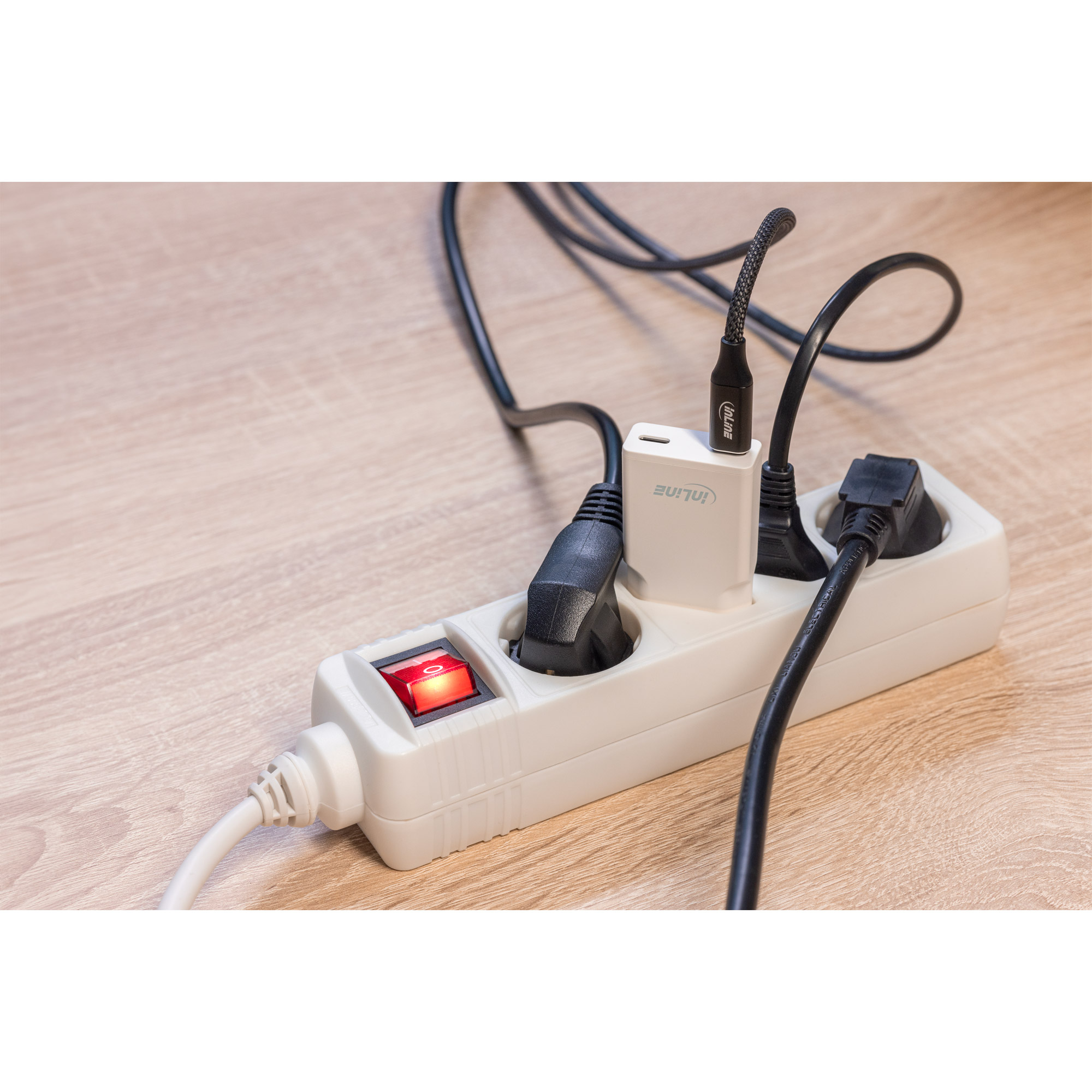 InLine® USB Netzteil Ladegerät Dual USB-C, PD, PPS, 30W, schwarz InLine® USB Netzteil Ladegerät Dual USB-C, PD, PPS, 30W, schwarz