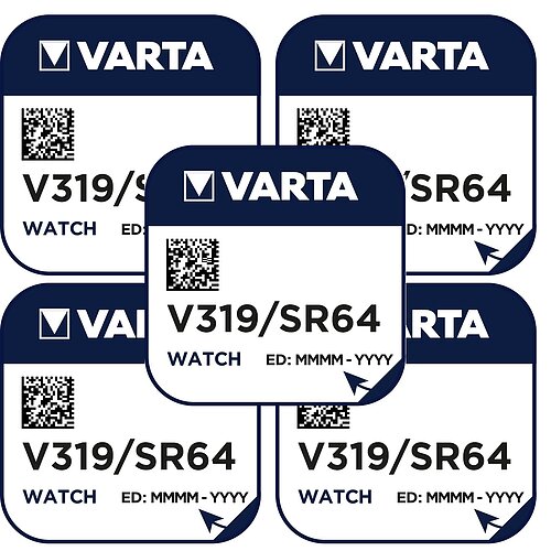 5x Varta SR527SW SR64 319 Silberoxid Batterie 1,55V