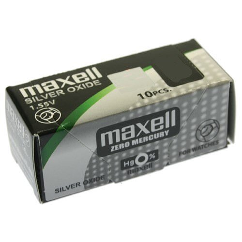 10x SR1120SW SR55 381 Silberoxid Batterie Maxell 1,55 V