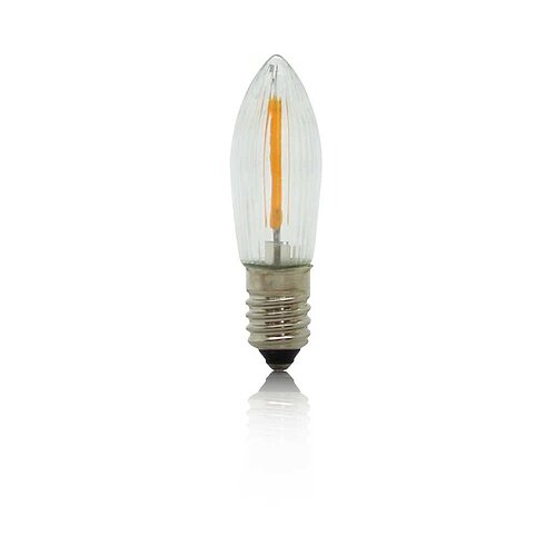 BP Filament LED Topkerze 46V 0,2W voll geriffelt für Innen