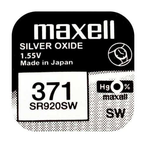 10x SR920SW SR69 371 Silberoxid Batterie Maxell 1,55 V 10x SR920SW SR69 371 Silberoxid Batterie Maxell 1,55 V