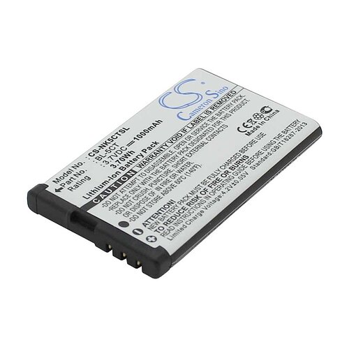Handyakku LiIon 3,7V 1100mAh ersetzt Nokia C6-01