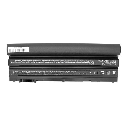 Laptopakku LiIon 11,1V 6600mAh ersetzt Dell 312-1163
