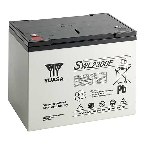 Yuasa SWL2300E 12V 80Ah 2300W