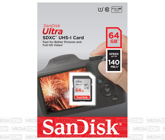 SDXC-Card 64GB, Ultra, Class 10, UHS-I SDXC-Card 64GB, Ultra, Class 10, UHS-I