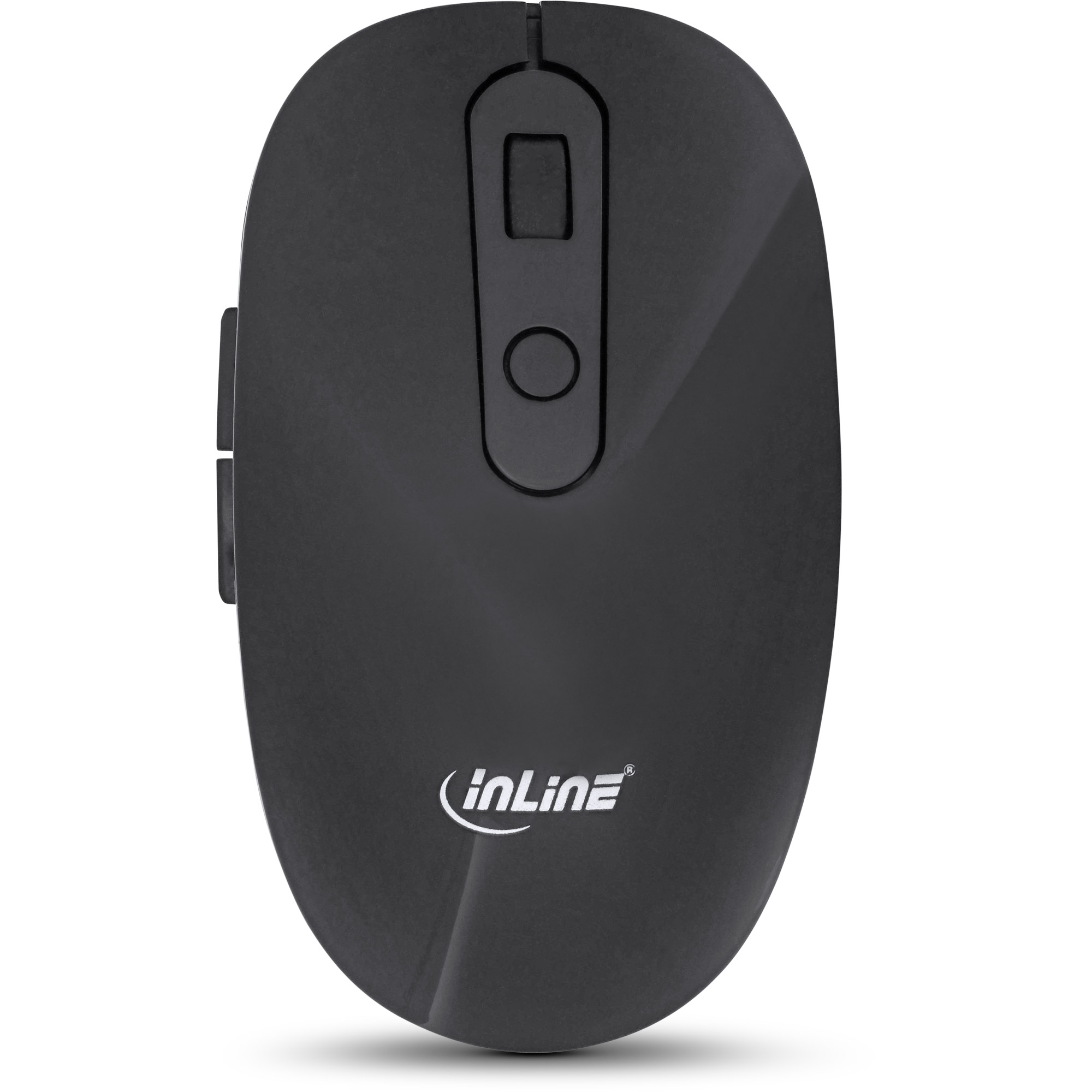 Inline® Design Desktop, Tast.-Maus Set, USB 2,4GHz, max. 1600dpi, schwarz