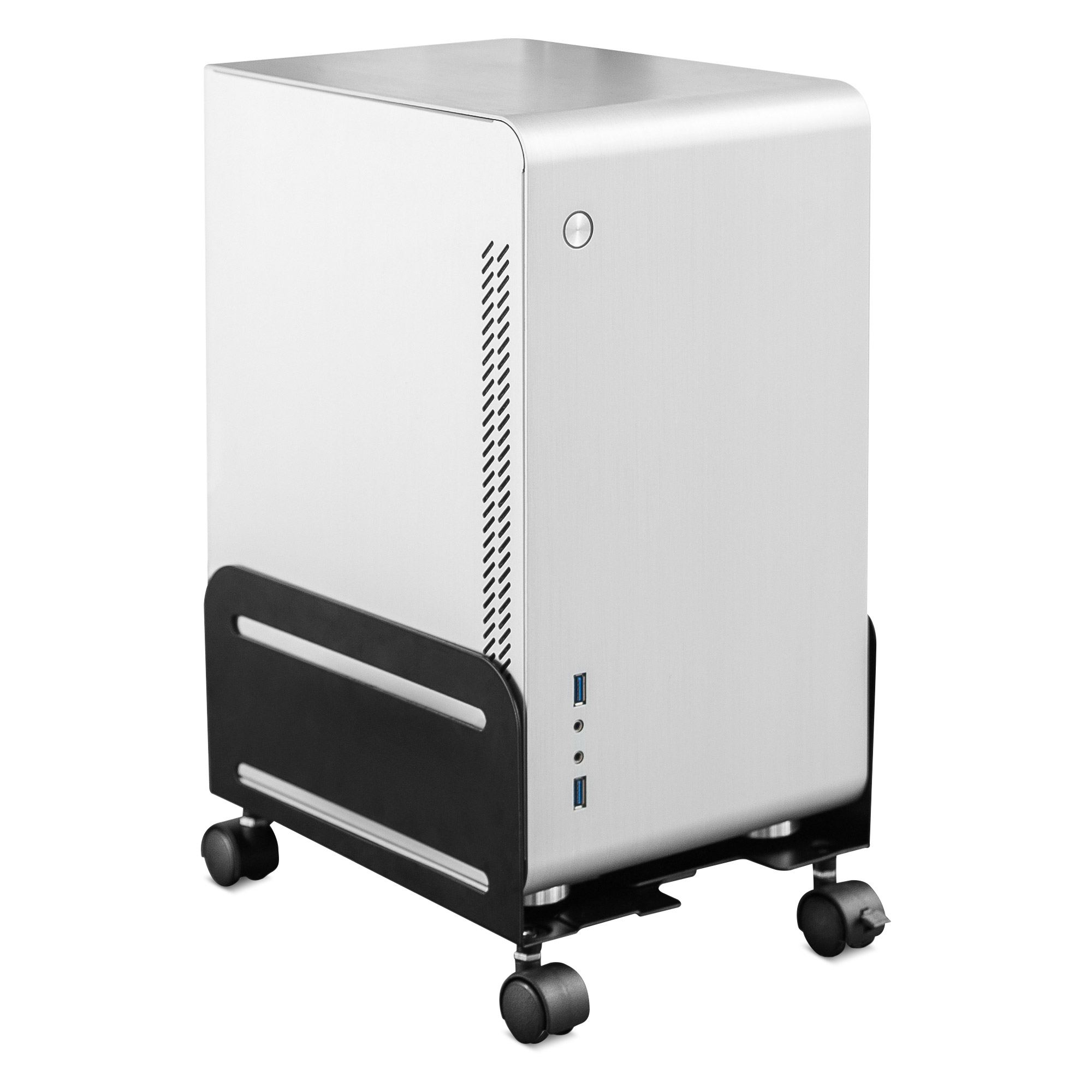 Inline® PC-Trolley, Rollhilfe für Computergehäuse, max 10kg, schwarz