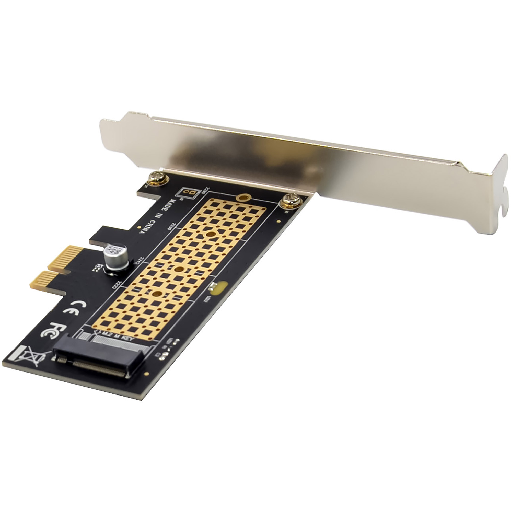 InLine® PCI Express Karte zu 1x intern NVMe M.2 Key M, PCIe x1 InLine® PCI Express Karte zu 1x intern NVMe M.2 Key M, PCIe x1