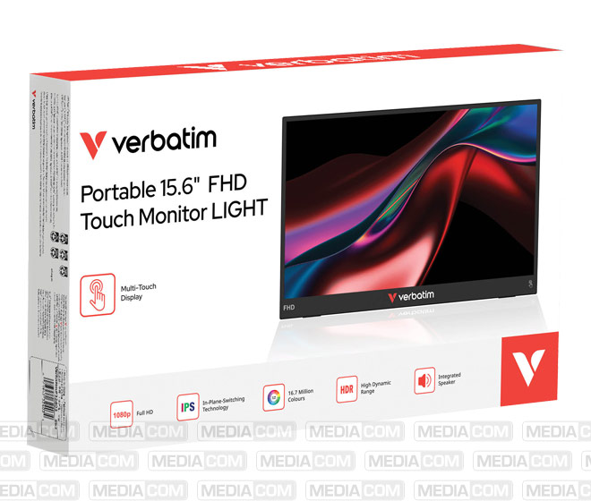 Portable Monitor LIGHT, 15.6'' (39.62cm), LCD, Full HD