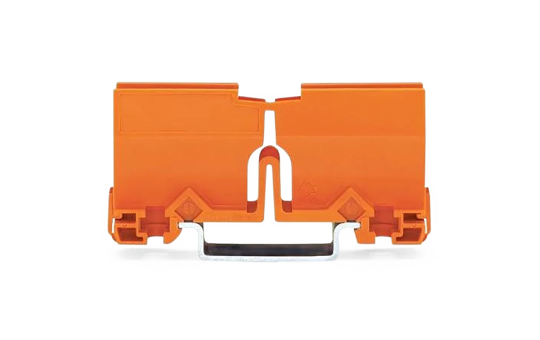 Befestigungsadapter WAGO, Serie 773 - 2,5mm² / 4mm² / 6mm², orange