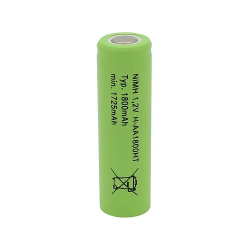 Mexcel H-AA1800H NiMH-Akku 1800mAh hochtemperaturfähig passend für RZB 67000.0.256