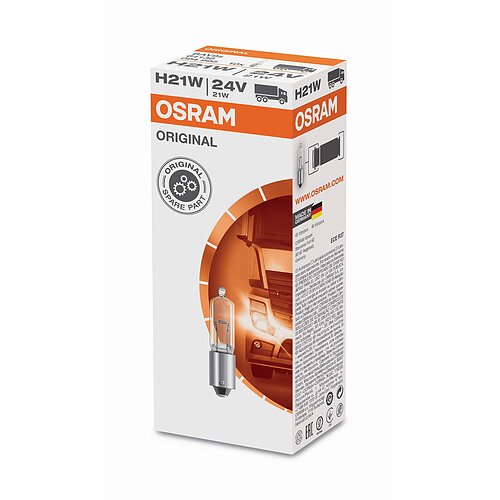 H21W 24V 21W BAY9s Original Faltschachtel OSRAM