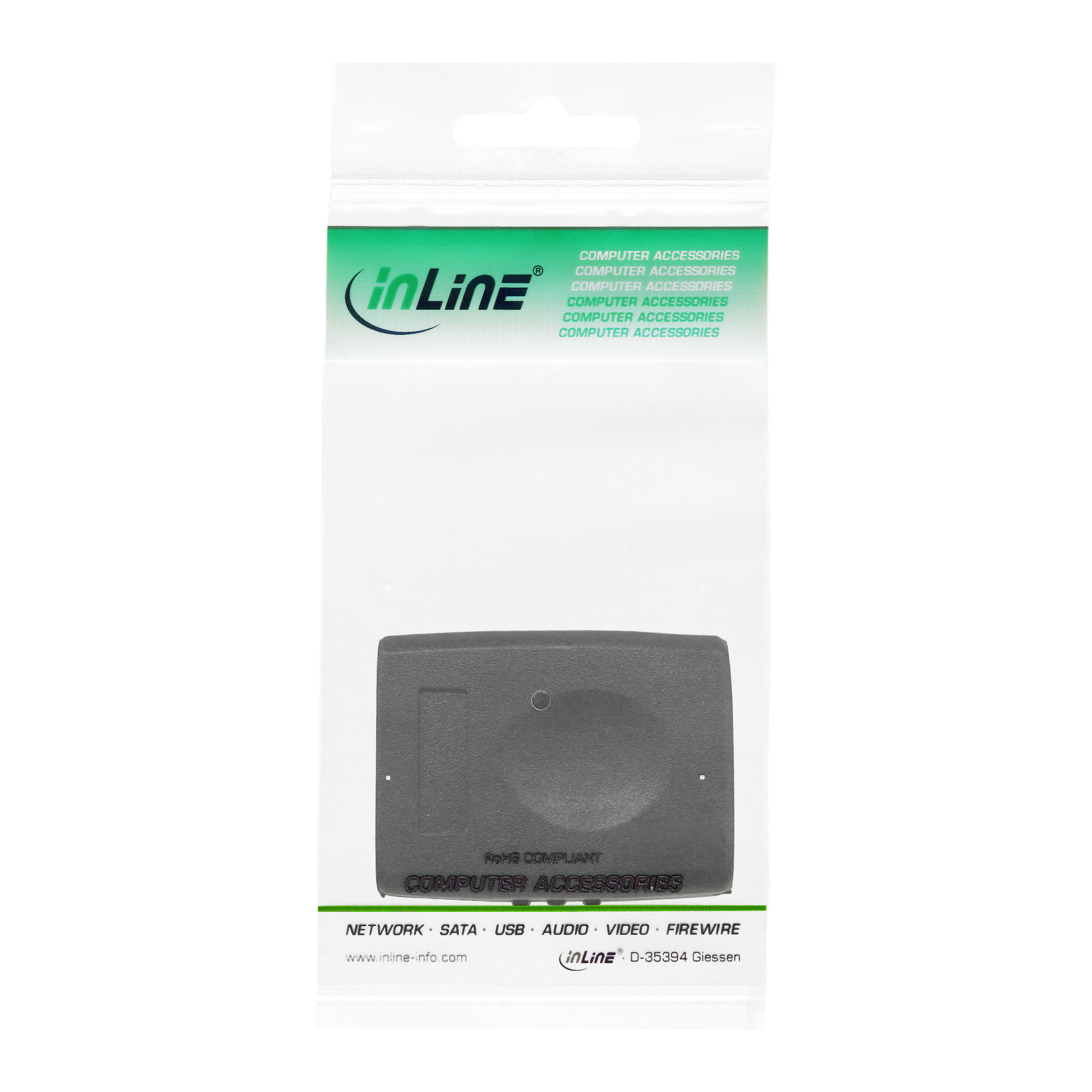 Inline® HDMI Adapter, HDMI A Buchse/Buchse, vergoldete Kontakte, 4K2K kompatibel Inline® HDMI Adapter, HDMI A Buchse/Buchse, vergoldete Kontakte, 4K2K kompatibel