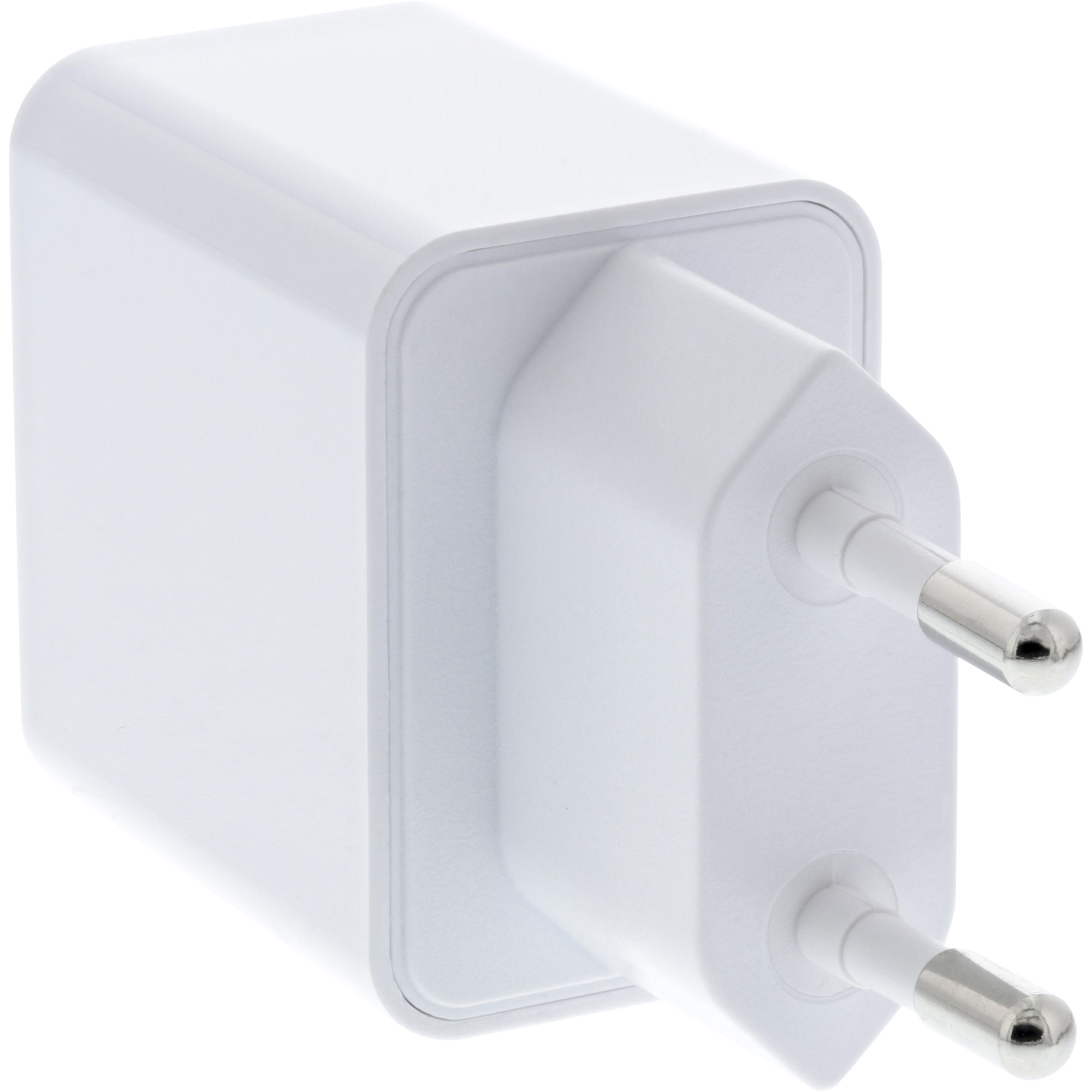 Inline® USB Ladegerät Single, Netzteil, 100-240V zu 5V/2,5A, weiß