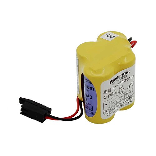 Original-Speicherbatterie 6V passend für GE Fanuc A98L-0031-0025, A98L00310025, 18-T Controler, alpha I Servo Drive, A06B-6114, BR-2/3AGCT4A Original-Speicherbatterie 6V passend für GE Fanuc A98L-0031-0025, A98L00310025, 18-T Controler, alpha I Servo Drive, A06B-6114, BR-2/3AGCT4A