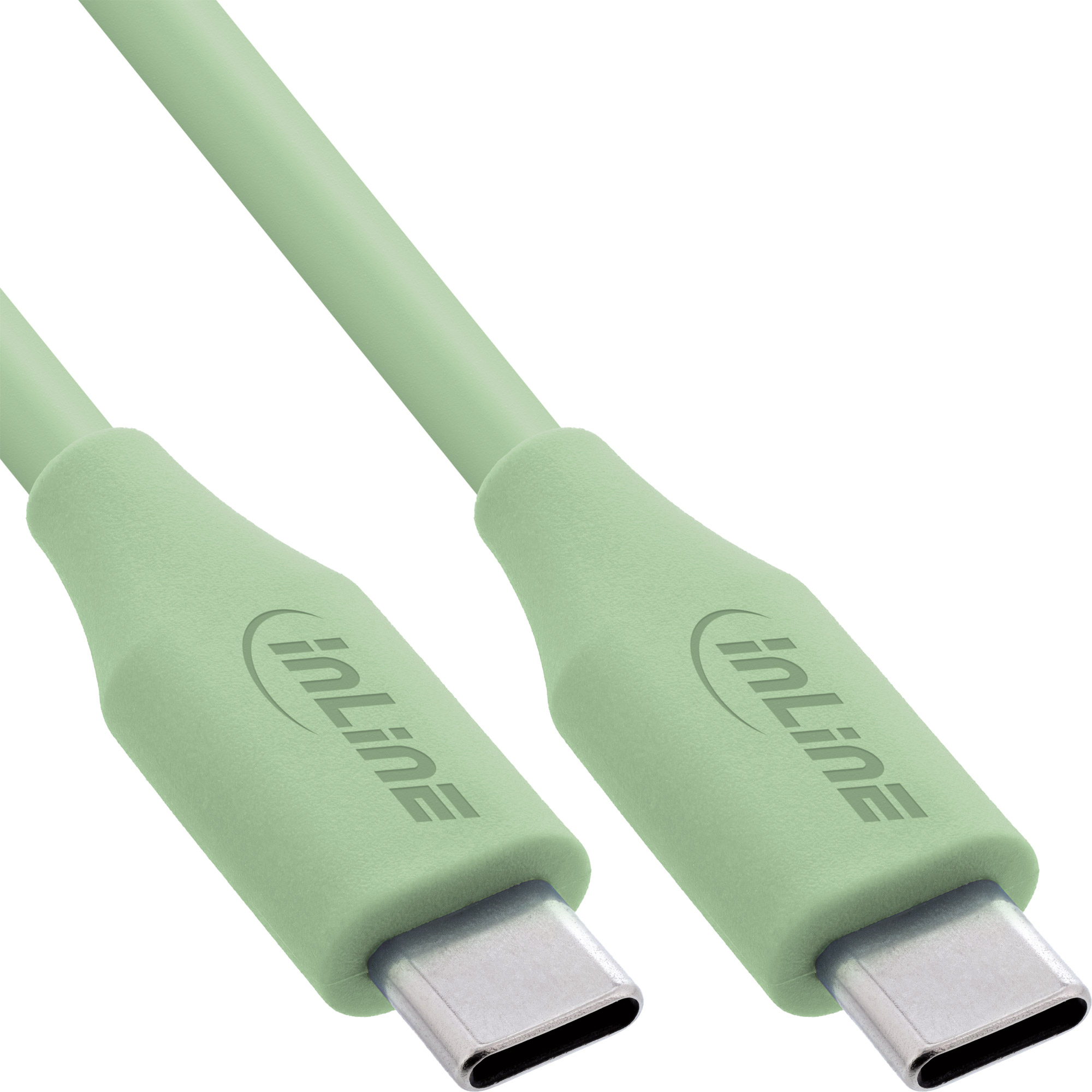 InLine® "Colour your Charge" USB-C Schnellladekabel 100W Grün 0,5m InLine® "Colour your Charge" USB-C Schnellladekabel 100W Grün 0,5m