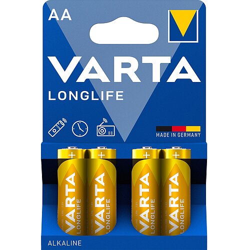 20x Varta Longlife AA Mignon LR6 Alkaline Batterie 20x Varta Longlife AA Mignon LR6 Alkaline Batterie