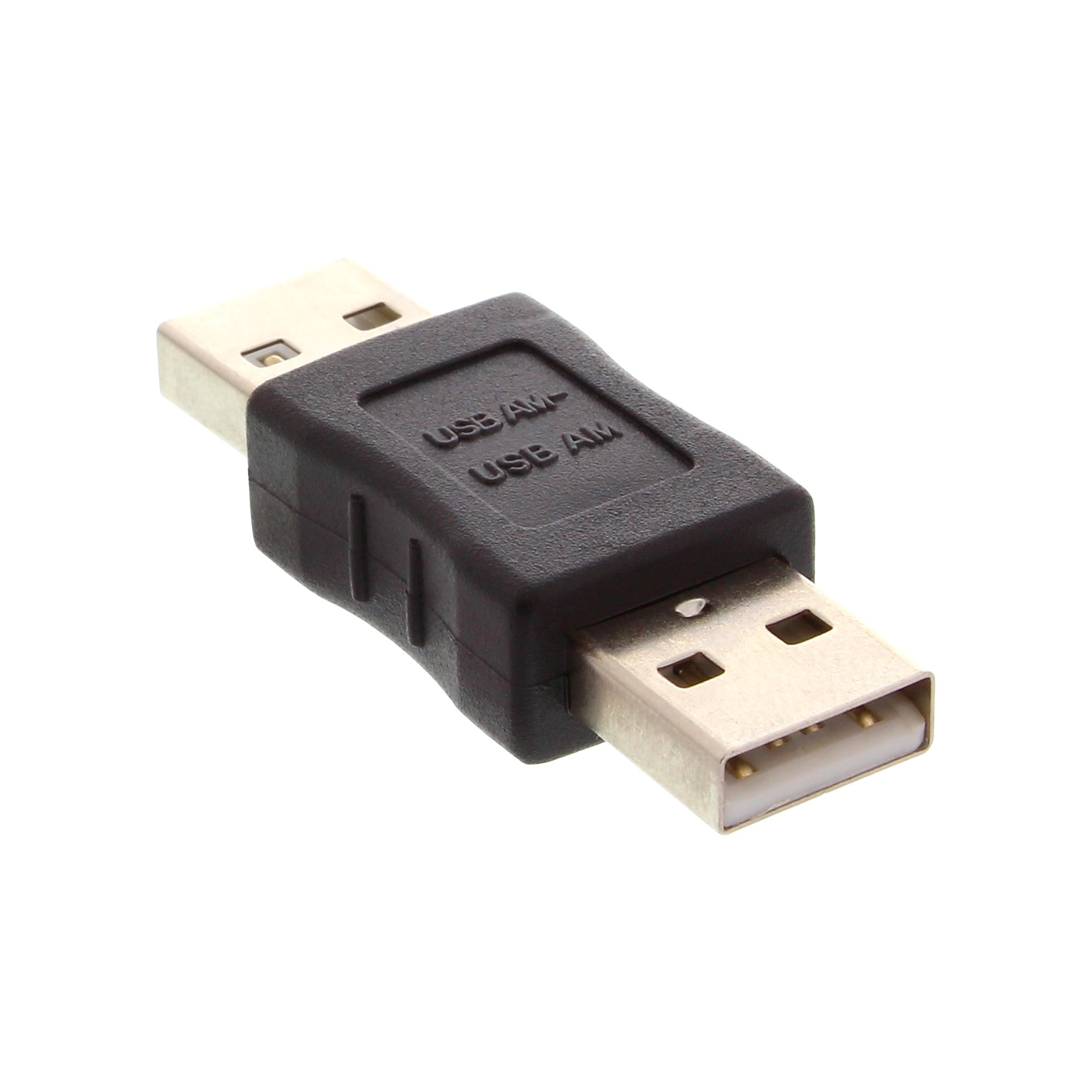Inline® USB 2.0 Adapter, Stecker A auf Stecker A