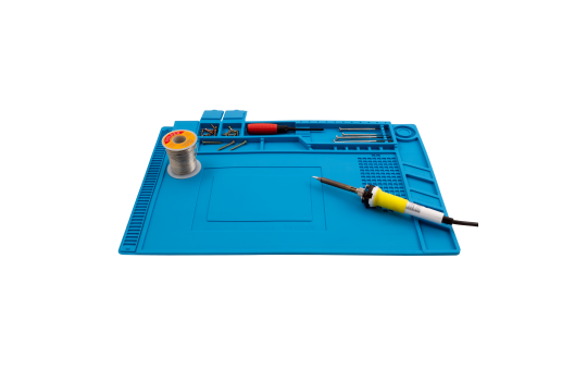 Silikon-Lötmatte McPower ''LM-16'' 45x30cm, Hitzebeständig, Antistatisch
