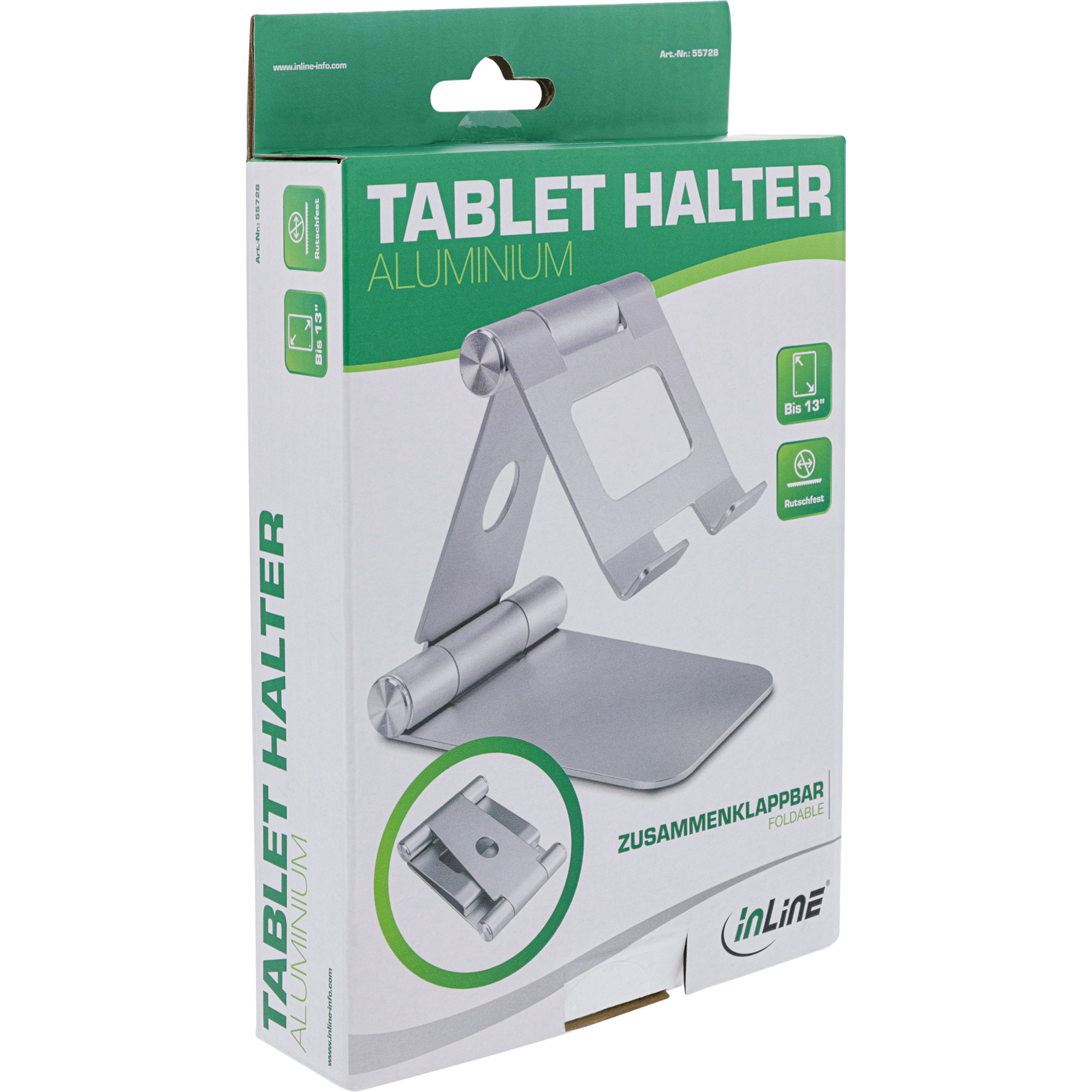 Inline® Aluminium Tablet Halter universell bis 13"