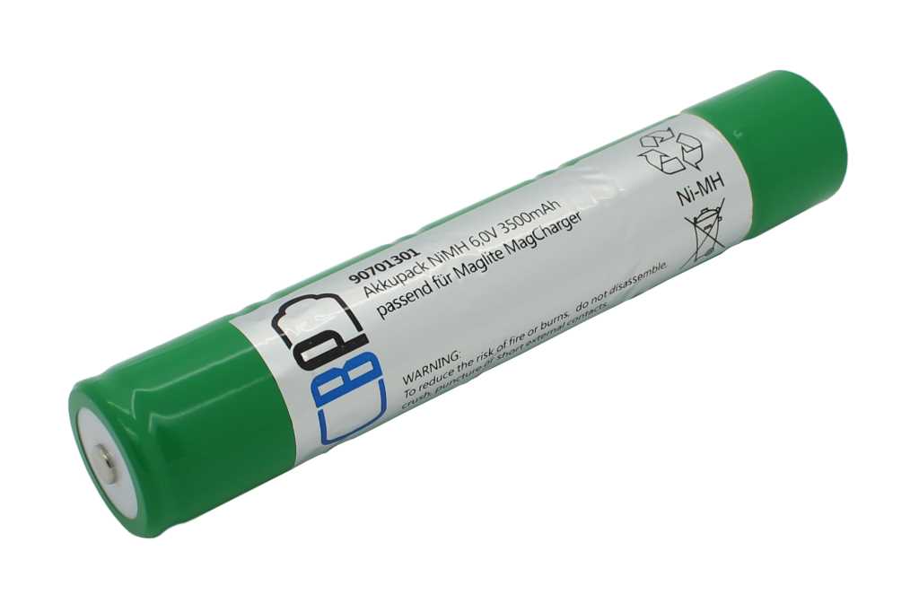 Ersatzakku für Handleuchte NiMH 6V 3500mAh ersetzt MagLite ARXX235 Ersatzakku für Handleuchte NiMH 6V 3500mAh ersetzt MagLite ARXX235