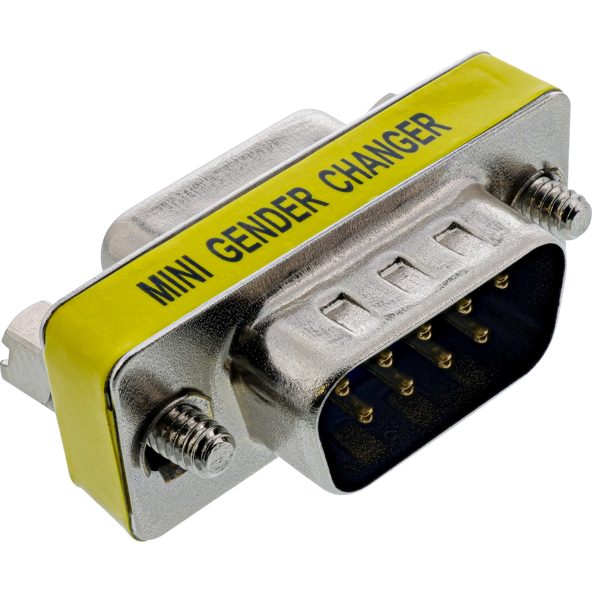 Inline® Mini-Gender-Changer, 9pol Stecker / Buchse Inline® Mini-Gender-Changer, 9pol Stecker / Buchse