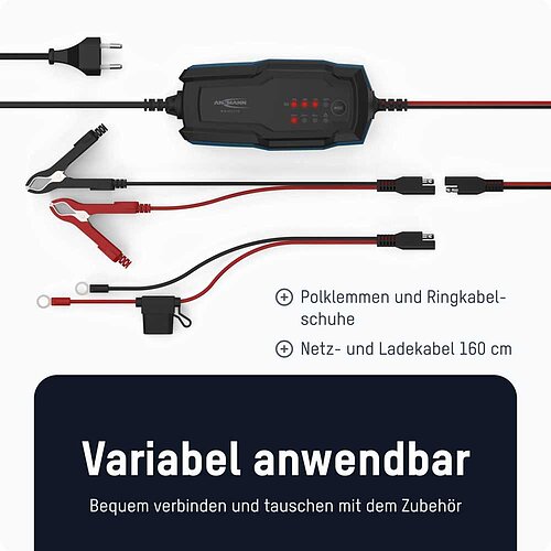 Ansmann Bleiladegerät BC 6-12V / 2A 1001-0143 Ansmann Bleiladegerät BC 6-12V / 2A 1001-0143