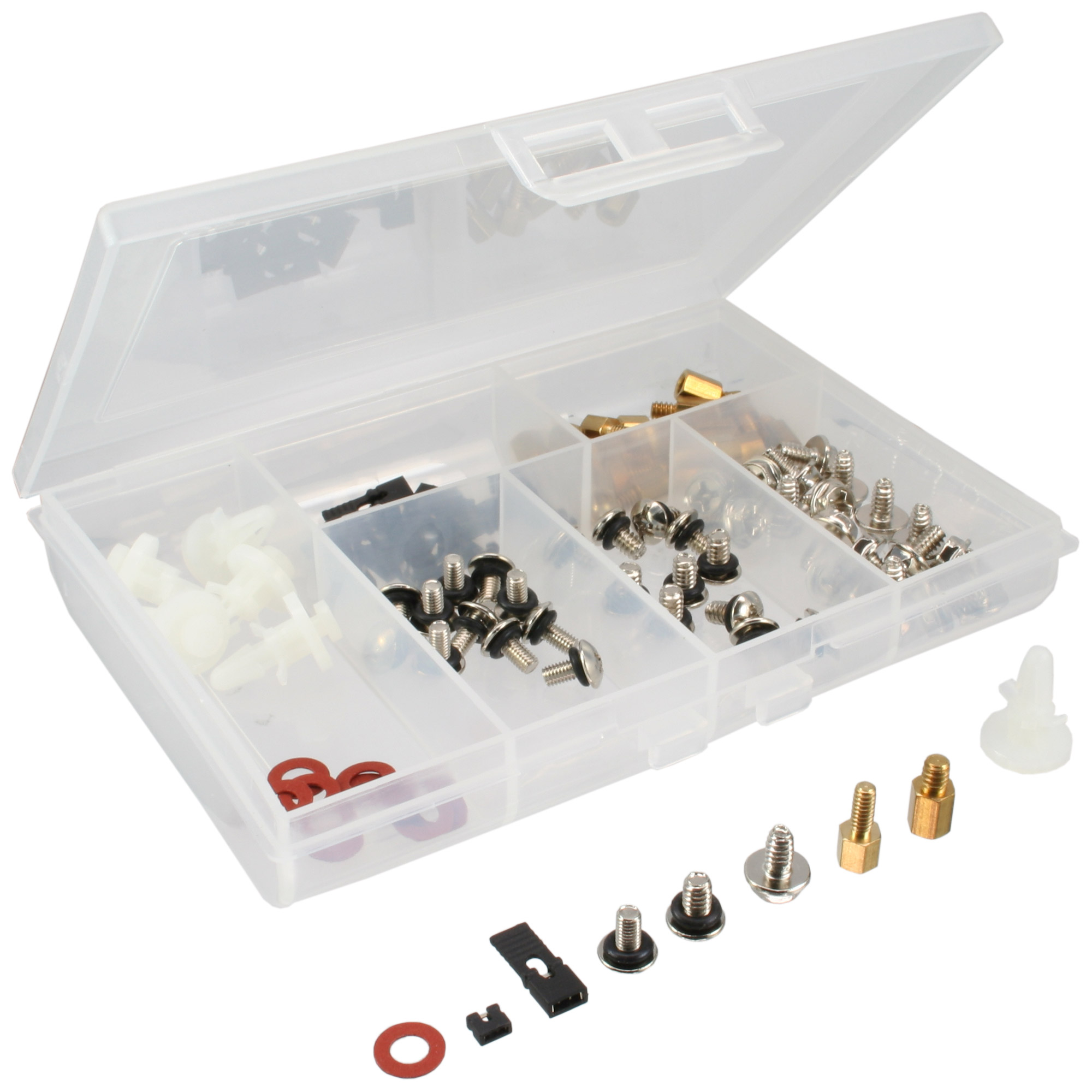 Inline® PC-Schraubenset, 96-teilig, für PC-Montage