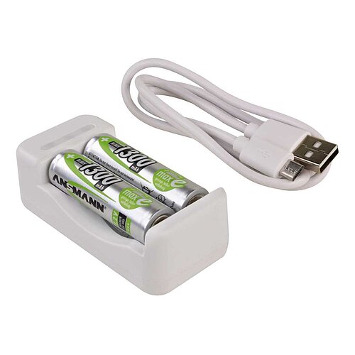 Ansmann Basic II inkl. 2x AA 1300mAh 1001-0119-01