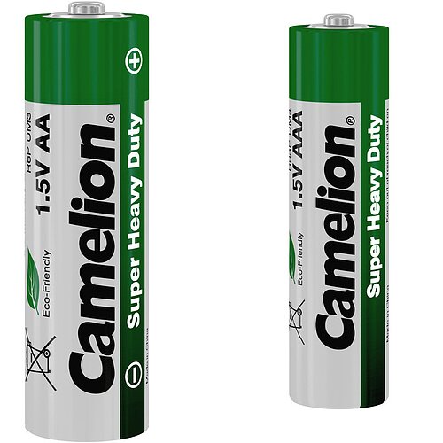 Camelion Super Heavy Duty AA Mignon & AAA Micro Zink Kohle Batterien - 80er Paket Camelion Super Heavy Duty AA Mignon & AAA Micro Zink Kohle Batterien - 80er Paket