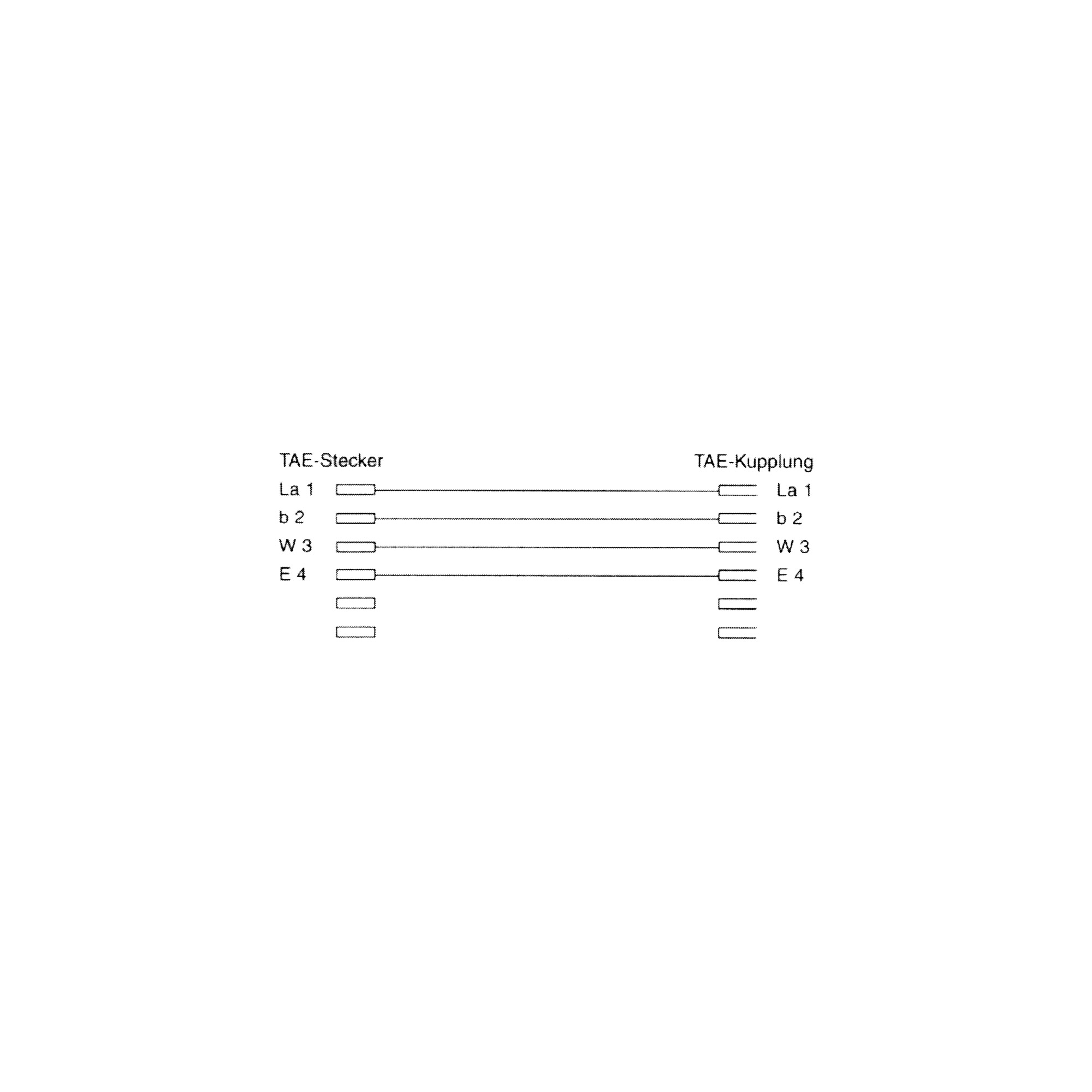 Inline® TAE-F VerLängerung, TAE-F Stecker / Buchse, 15m Inline® TAE-F VerLängerung, TAE-F Stecker / Buchse, 15m