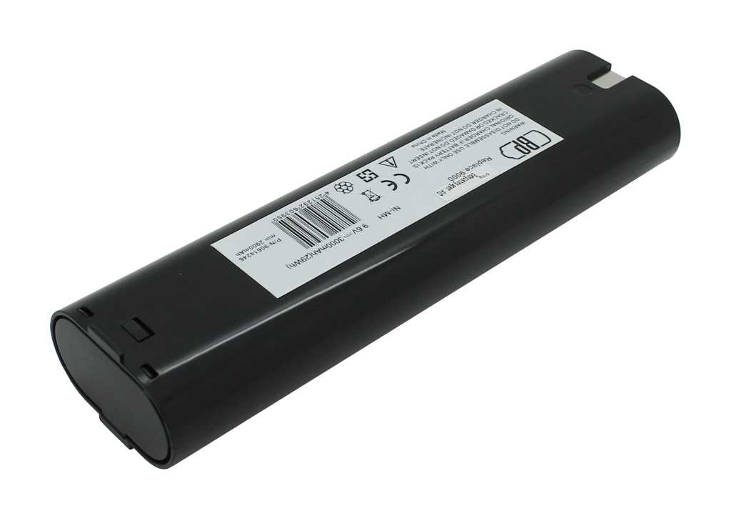 Werkzeugakku NiMH 9,6V 3,0Ah ersetzt Makita 9000