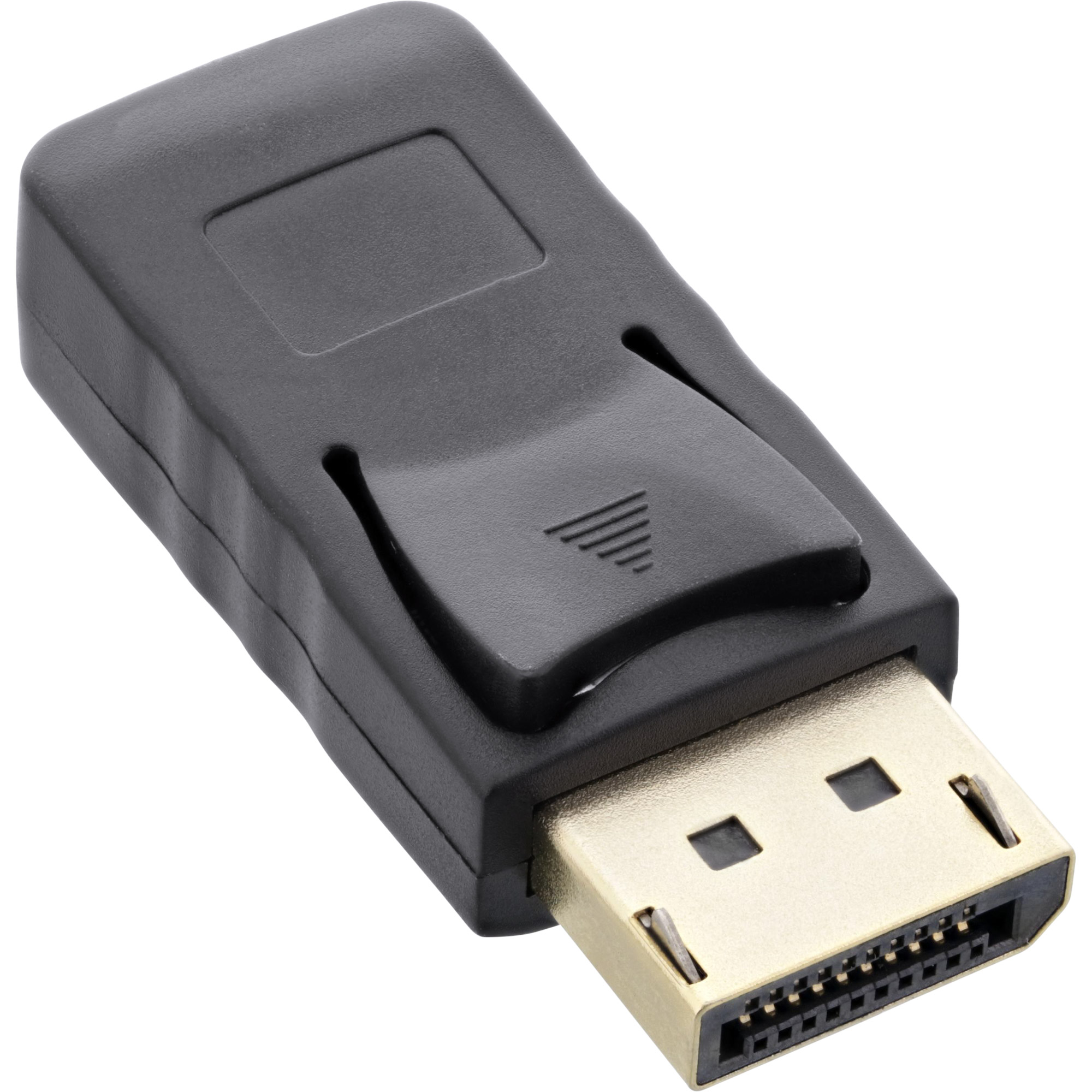 Inline® DisplayPort Adapter, DisplayPort Stecker auf mini DisplayPort Buchse, 4K