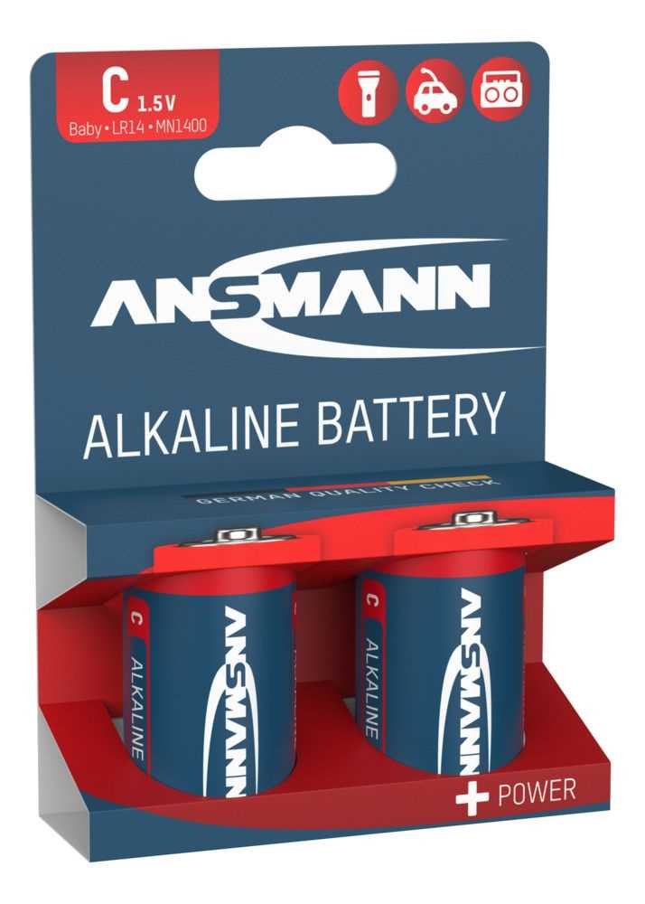 Ansmann Red Baby C LR14 Alkaline - 2er Verpackung
