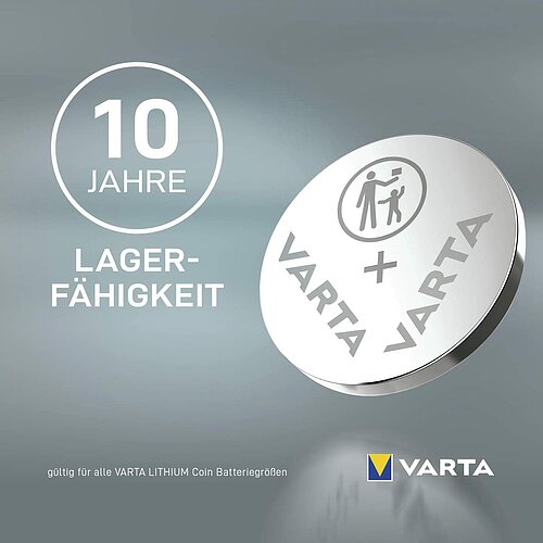 10x Varta CR2320 Lithium Knopfzelle 3V Batterie 10x Varta CR2320 Lithium Knopfzelle 3V Batterie