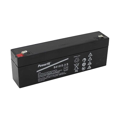 Exide Powerfit S312/2.3S 12V 2,1Ah 4,8 mm Faston