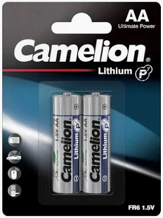 2x Camelion AAA Micro FR03 Lithium Batterie 2x Camelion AAA Micro FR03 Lithium Batterie