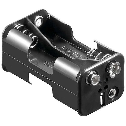 Batteriehalter für 4x Mignon mit Druckknopf Batteriehalter für 4x Mignon mit Druckknopf