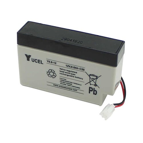 Yuvolt Y0.8-12 12V 0,8Ah mit JST-Stecker