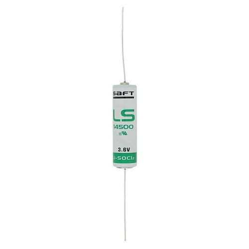 Saft Lithium LS14500 AA 3,6V mit axialen Drähten Saft Lithium LS14500 AA 3,6V mit axialen Drähten