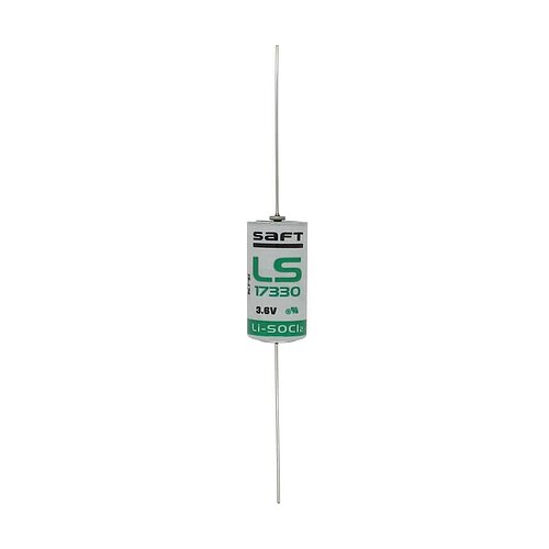 Saft Lithium LS17330 2/3A 3,6V mit axialen Drähten Saft Lithium LS17330 2/3A 3,6V mit axialen Drähten